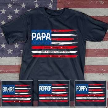 Popi Gifts, Popi T-shirt From Granddaughter, Grandpa Gifts From